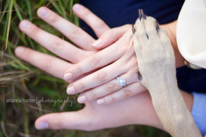 Couple with Dog Photographer in Tallahassee